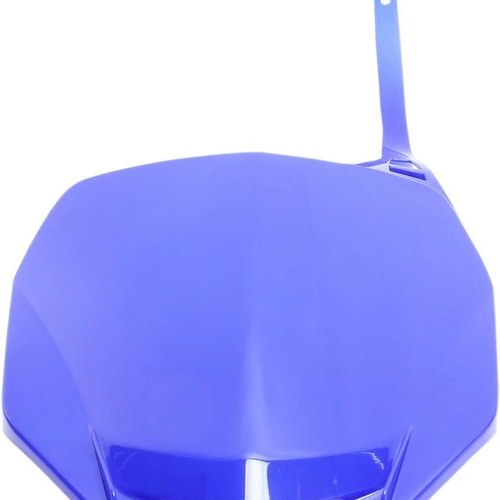 UFO Front Number Plate Reflex Blue for Yamaha YZ450F/YZ450FX/YZ250F/YZ250FX