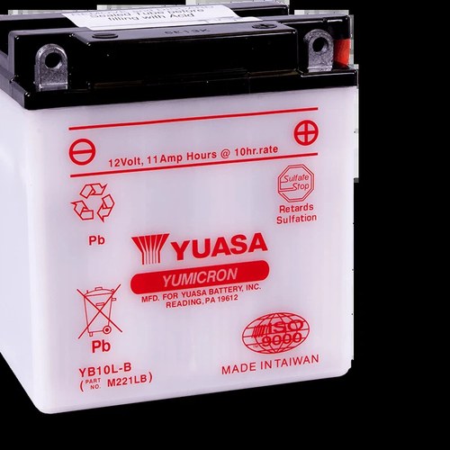 Yuasa YB10L-B Yumicron For 12-Volt Powersports Battery With High Cranking Power