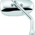 BikeMaster Universal Cruiser Mirror 10mm Chrome for Powersports Vehicles