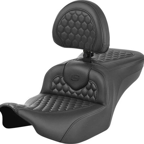Saddlemen RoadSofa HC Seat With Backrest Harley Davidson Road Glide/Street Glide