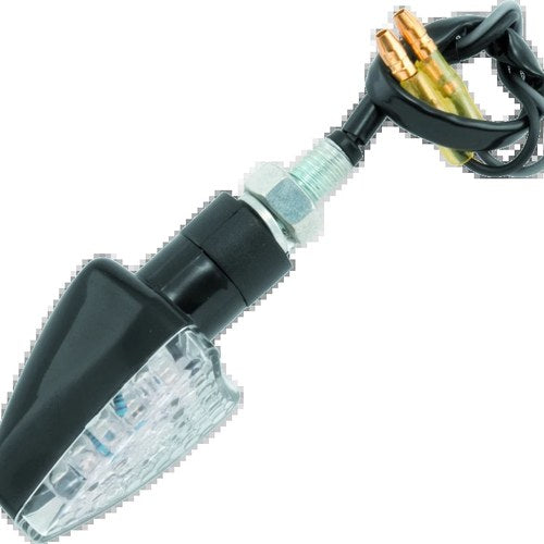 BikeMaster LED NArrow For Arrow Signal Lights Pair - Black, Part #266225