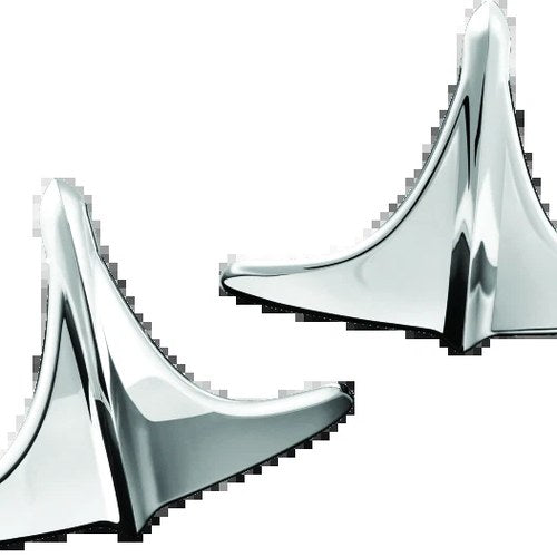 Kuryakyn Rear Fender Accents Leading Edge – Chrome for Harley Tri Glide & Street