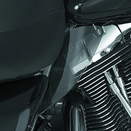 Kuryakyn Saddle Shields Heat Deflectors For 97-07 Touring Smoke – Fits Harley