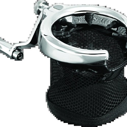 Kuryakyn Passenger Drink Holder For 01-17 Gold Wing – Chrome Finish