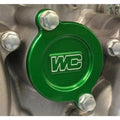 Works Connection Oil Filter Cover Green for Kawasaki KX450 4-Stroke/KX450F