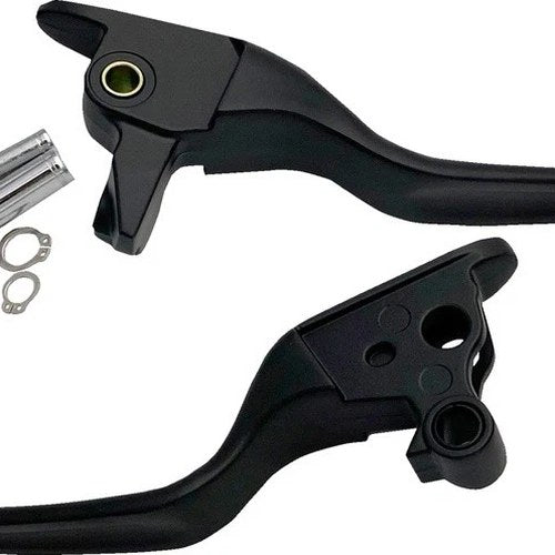 Drag Specialties Short Lever Set Black #275813 Harley Davidson