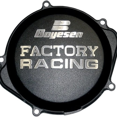 Boyesen Clutch Cover Black #CC-07B Honda CRF250R 2004-2009