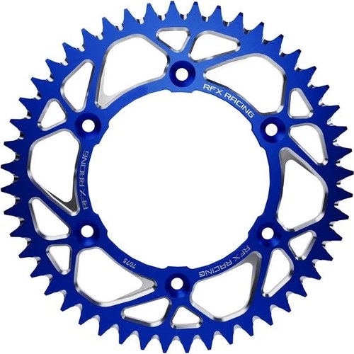 Rfx Aluminum Rear Sprocket 50T Blue #FXRS 50-50 99BU