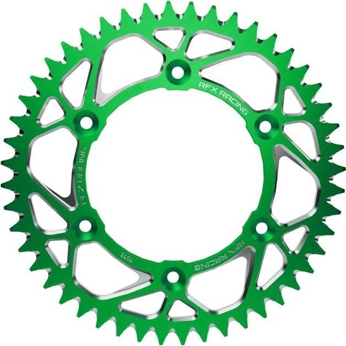 Rfx Aluminum Rear Sprocket 54T Green for Kawasaki KX100/KX85/KX80/KX112