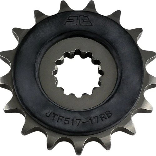 JT Rubber Cushioned Front Sprocket 530 17T #JTF517.17RB for Kawasaki