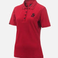 Akrapovic For Women's Corpo Polo Red - small stylish Cotton-Poly Blend