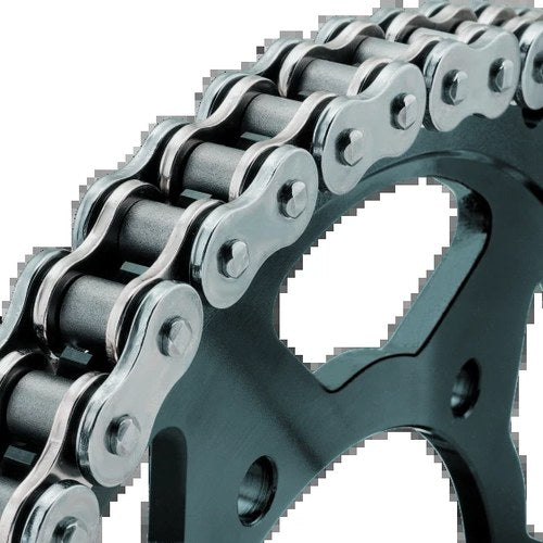 Twin Power 530 Drive Heavy Duty Chain for V-Twins - 120 Links, Natural Finish