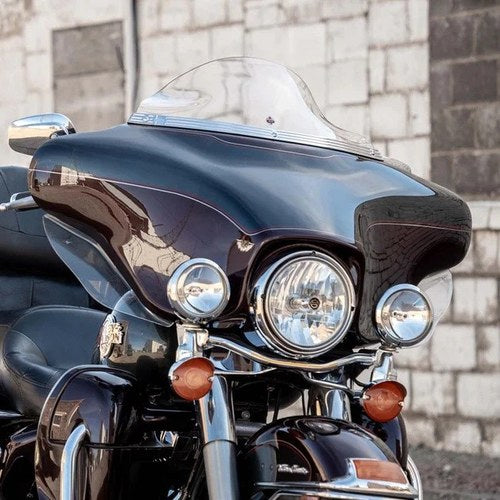 Klock Werks Flare Windshield 6.5" Clear #KWW-01-0701 Harley Davidson