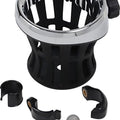 Ciro Drink Holder with Mount Chrome & 7/8 & 1" Black Clamp