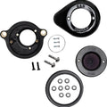 S&S Stealth Air Stinger Teardrop Air Cleaner Kit Black 170-0718A Harley Davidson
