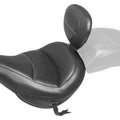 Mustang Max Profile Touring Solo Seat With Backrest #79330 Harley Davidson