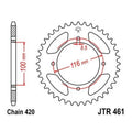 JT Steel Rear Sprocket 420 54T #JTR461.54 Kawasaki KX80 Big Wheel/KX80/KX100