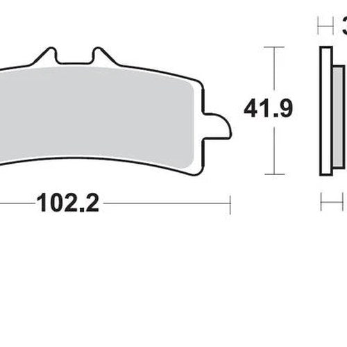 Braking CM55 Brake Pads #930CM55