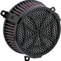 Cobra Cross Air Intake System Black Harley Davidson Sportster/XR1200X/XR1200