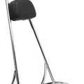 Burly Tall Sissy Bar with Pad Chrome 20" #B13-1501C Harley Davidson Sportster