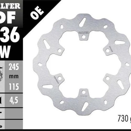 Galfer Wave Rotor Rear #DF636W Ducati
