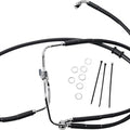 DS Vinyl Brake Line Kit Non-ABS Front +6" Harley Fxdf Dyna Fat Bob 08-16