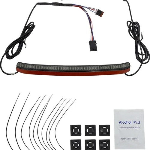 Custom Dynamics LED Integrated Taillight With Turn Signals Smoke #CD-FATBOY-S