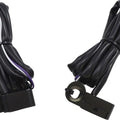 Drag Specialties Handlebar Marker Lights Matte Black Smoke #232951