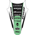 Factory Effex Rear Fender Graphics Kit Green #19-32120 Kawasaki KX250/KX125