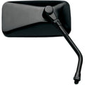 Emgo Cruiser Mirror Rectangular Right 10mm Steel Black Fits Yamaha