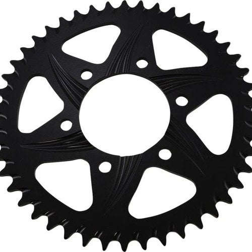 Vortex F5 Aluminum Rear Sprocket 46T 520 Black #452AK-46 for Kawasaki