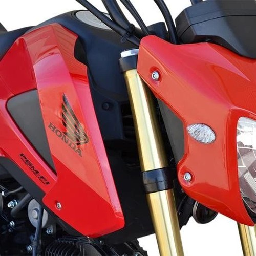 Hotbodies Flush Mount Front Turn Signals Clear fits Honda MSX125 Grom 125 13-14