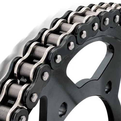 BikeMaster 525 Bmor O-Ring Chain 120 Links Black/Chrome