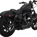 Vance & Hines Pcx Mini Grenades 2-into-2 Full Exhaust System Black #46374