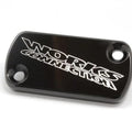 Works Connection Front Brake Master Cylinder Cover Black #21-105 for Honda