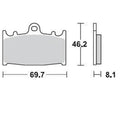 Braking SM1 Brake Pads #715SM1 fits Kawasaki/Suzuki