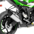 Leo Vince LV-14 R Slip-On Muffler Stainless/Carbon for Kawasaki Ninja ZX-6R