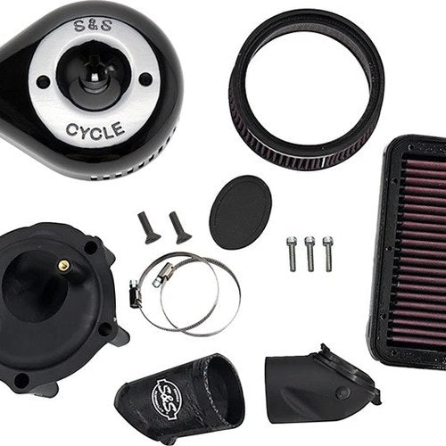 S&S Stealth Air Cleaner With Teardrop Cover Black #170-0777 Indian