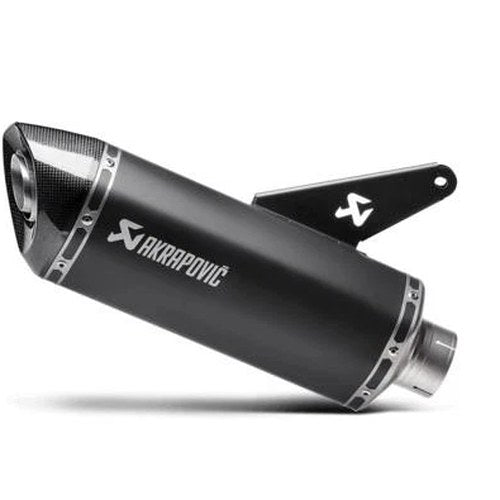 Akrapovic Slip-On Muffler Black Titanium Ducati Monster 1200/Monster 821