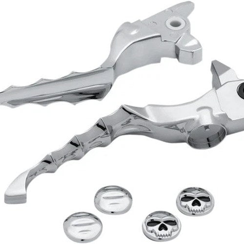 Kuryakyn Zombie Lever Set Chrome #1984 Harley Davidson