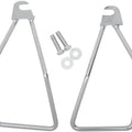 DS Chrome Saddlebag Support Brackets Single Bolt Harley Davidson #138922