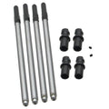 S&S Adjustable Pushrod Kit with Solid Lifter Adapters 5.330"L #93-5067