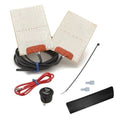 Symtec Motorcycle Hand Warmer Kit w/ Round Rocker Switch