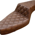 Saddlemen Step-Up LS Seat Brown #283824 Harley Davidson Sportster