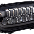 Letric Lighting LED Headlight Kit Black #LLC-FBDH Harley Davidson