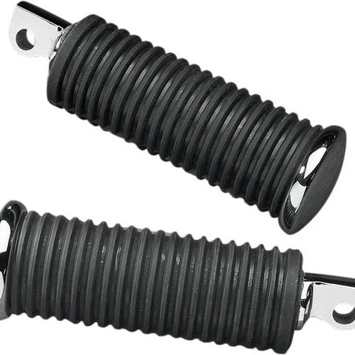 DS Rubber Vibration-Absorbent Passenger Footpegs Harley Davidson #139244