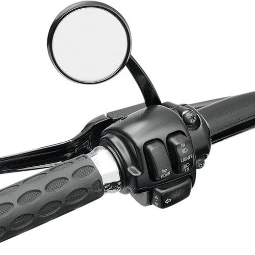 Todd's Cycle Shooter Mirror Left Black