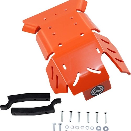 Moose Pro LG Skid Plate Orange #202932 KTM 250 EXC-F/250 XC-W/300 EXC/300 XC-W