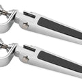 BikeMaster Rubber Inlay Highway Bar Footpegs