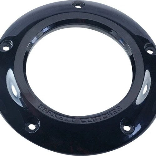 Barnett Clear Derby Cover Black #343-30-44018 Harley Davidson Softail